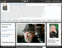 Tablet Screenshot of mouvementautonome.com
